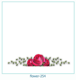 cornice per foto fiore 254