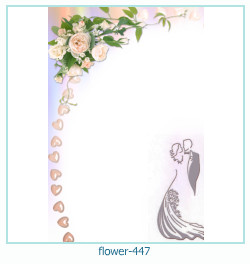 cornice per foto fiore 447