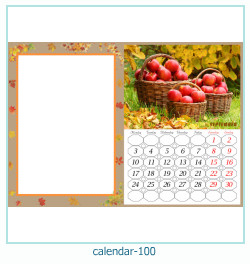 calendar photo frame 100