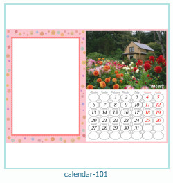 calendar photo frame 101