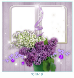 Floral Collages Frames 19