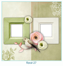 Floral Collages Frames 27