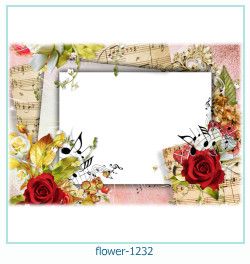 cornice per foto fiore 1232