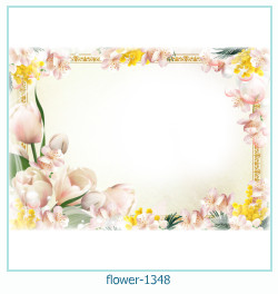 cornice per foto fiore 1348