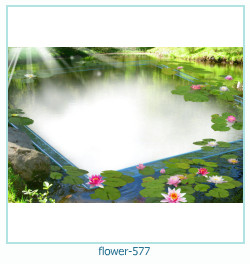 cornice per foto fiore 577
