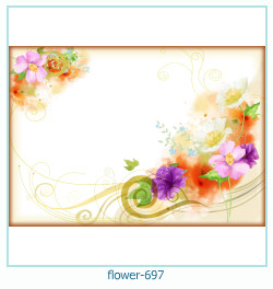 fiore cornice per foto 697