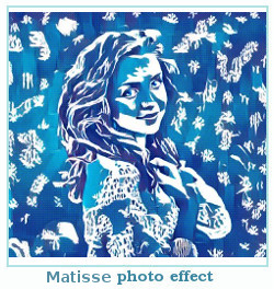 Prisma foto effetto Matisse