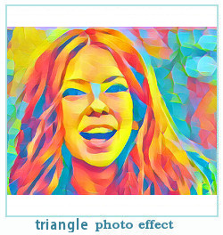 triangolo dreamscope effetto foto